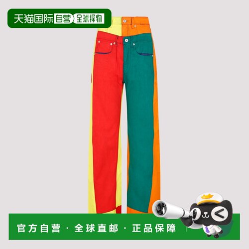 LOEWE 女士牛仔裤 S359Y11X462423 AW2022 花色 Loewe Patchwork