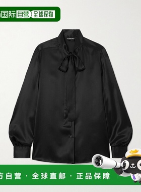 潮奢 Tom Ford 汤姆 福特 女士 蝴蝶领结衬衫 CA3272FAX1191