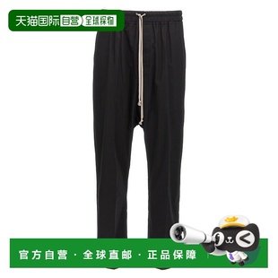 OWENS SS2026 男士 RU01F2380TE09 黑色 休闲裤 RICK