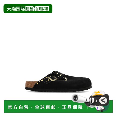 BIRKENSTOCK 女士拖鞋 10304910BLACK SS2026 半拖黑色