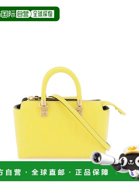 FENDI 女士斜挎包 8BS067ARNNF1NPT AW2024 黄色 By The Way 迷你