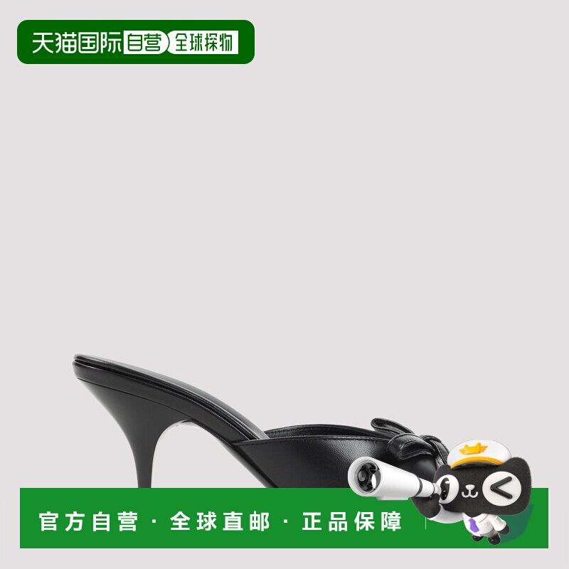 MIU MIU 女士拖鞋 5XX662F07579NF0002 SS2026 黑色女鞋凉鞋