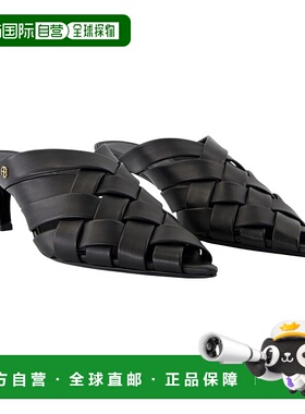 1h可退 潮奢 ANINE BING 女士 黑色 Eve 凉鞋 A1411311高跟