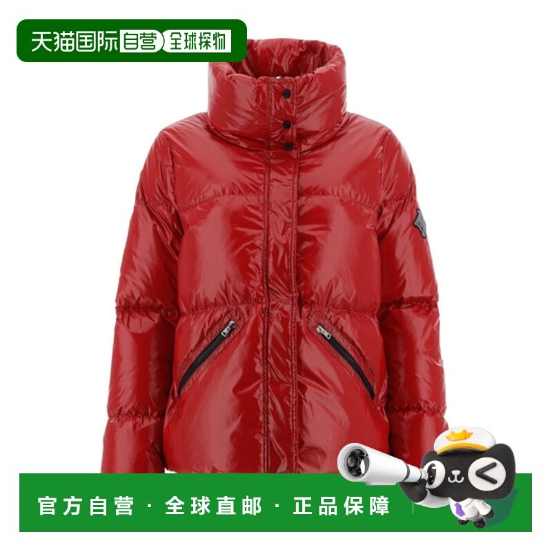HERNO 女士外套 PI001712D122206900 AW2023 红色 徽标长袖羽绒服