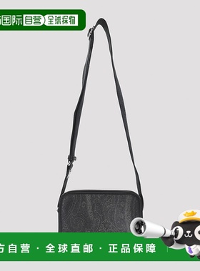 1h可退 ETRO 男士单肩包 MP1C0023AA012N0000 SS2026 黑色 CROSSB