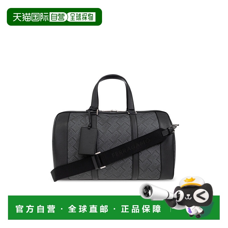 1h可退 SALVATORE FERRAGAMO 男士旅行包 241649ALLOVER780847NER