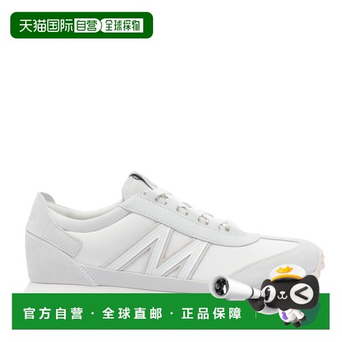 MONCLER 男士运动鞋 4M00210M728004A AW2025 白色 Pacey2 Sneake