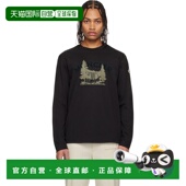 潮奢 恤 Moncler 男士 1h可退 盟可睐 黑色长袖 K20918D0001689