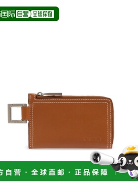 JACQUEMUS 男士钱包 245SL1273061811 CO 棕色 Le Porte Zippe钱