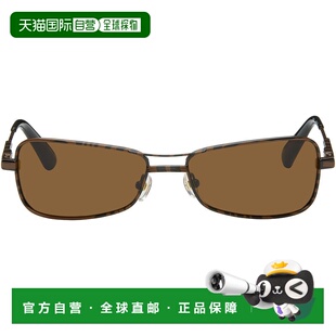 1h可退 潮奢 Jacquemus 男士 棕色 Les Lunettes Stazione 太阳镜