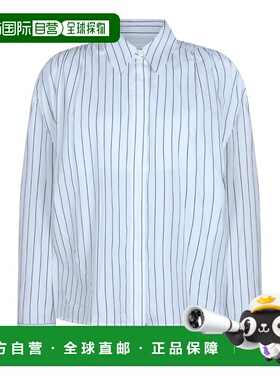 潮奢 Jil Sander 吉尔 桑达 女士 落肩條紋襯衫 J02DL0281J45329