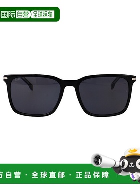 1h可退 潮奢 BOSS 波士 男士 黑色醋纤太阳眼镜 BOSS1749GS807