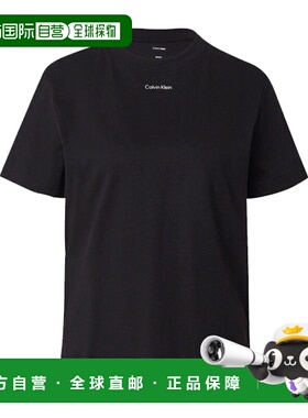 CALVIN KLEIN 女士T恤 LV147C857GUB1 SS2026 黑色