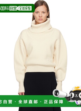 1h可退 潮奢 Jacquemus 女士 灰白色 The Pallone 毛衣 25HSWW006