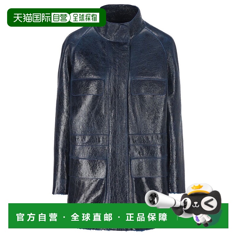 1h可退 潮奢 Fendi 芬迪 女士 长袖皮夹克 FM5379AOND