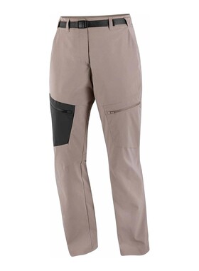 SALOMON 女士运动裤 LC2757500IRON SS2026 卡其色 OUTERPATH UTI