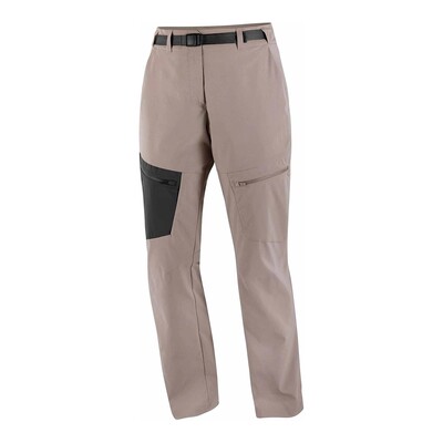 SALOMON 女士运动裤 LC2757500IRON SS2026 卡其色 OUTERPATH UTI