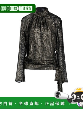 1h可退 潮奢 Blumarine 蓝色情人 女士 上衣 metal金属色 舒适时