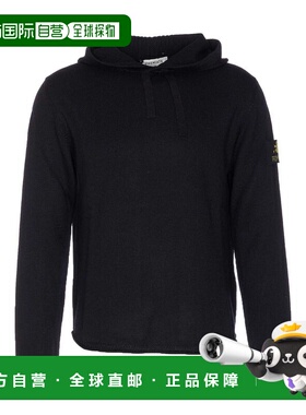 PREMIATA 男士针织衫 PMG23BLACK AW2025 黑色 长袖连帽毛衣