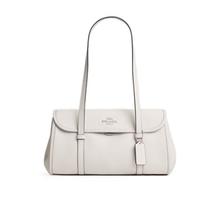 COACH 女士斜挎包 CDB04SVHA SS2024 白色 Bridget 翻盖单肩包