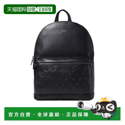 JIMMY CHOO 男士双肩包 WILMEROAJBLACKGUNMETAL AW2023单肩包