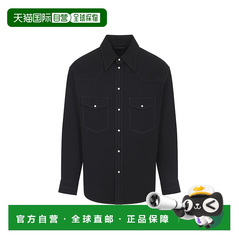 1h可退 LEMAIRE 男士外套 SH1193LF1475BK999 AW2025 黑色