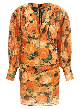 PINKO 女士连衣裙 106896A3BOAS4 SS2026 橙色 'Apericena' dress