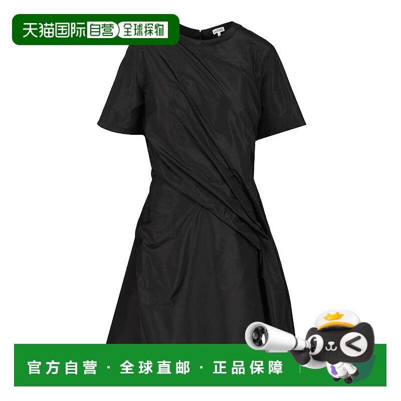 1h可退 LOEWE 女士连衣裙 S359Y09XJD1100 AW2025 黑色 Twisted M