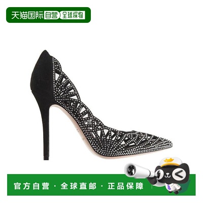 1h可退 MOSCHINO 女士针织毛衣 EV170555271555 SS2021 黑色卫衣