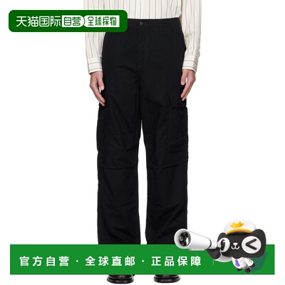CARHARTT WIP 男士 黑色 Regular 工装裤 I0324678902