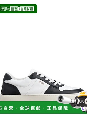 TOD'S 男士运动鞋 XXM04L0IF80OPX AW2024 白色 Tod'S Leather Sn