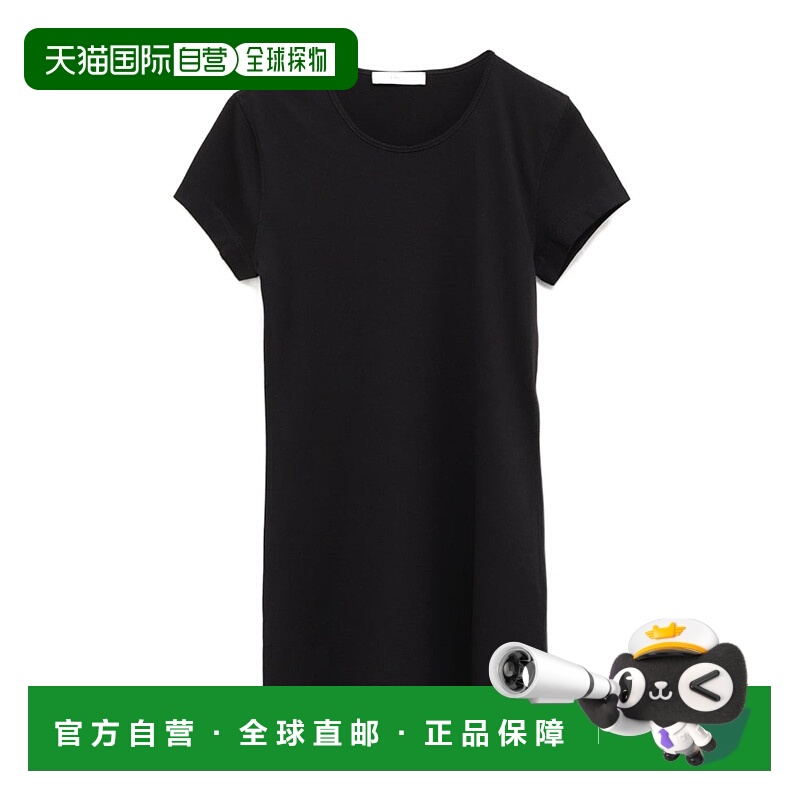 1h可退 LEMAIRE 女士T恤 TO1352LJ1018BK999 SS2025 黑色短袖女装