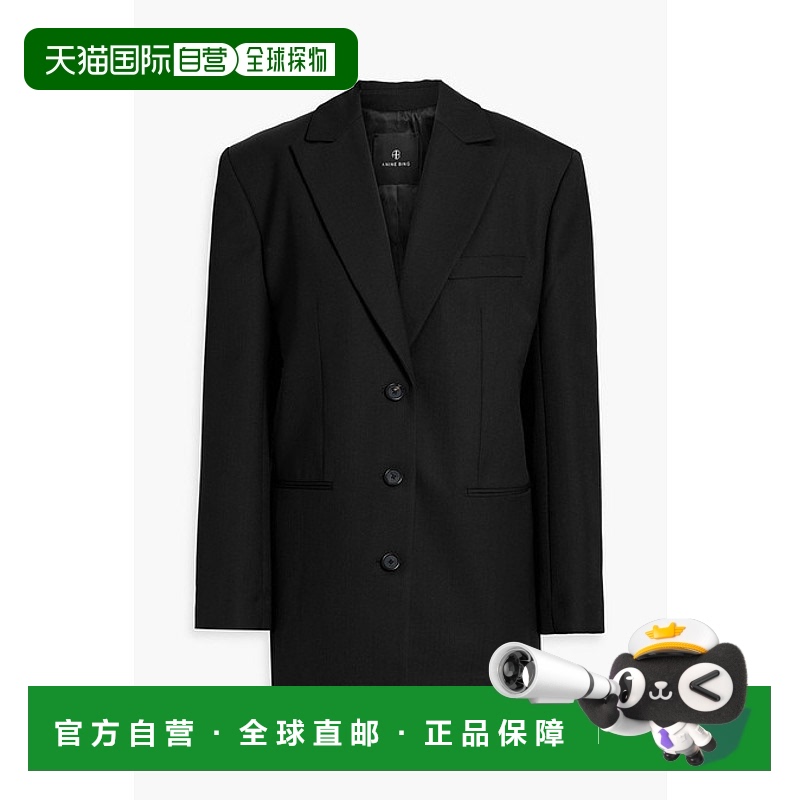 1h可退 潮奢 ANINE BING 女士 Declan de poudre 粒纹西装外套 A0