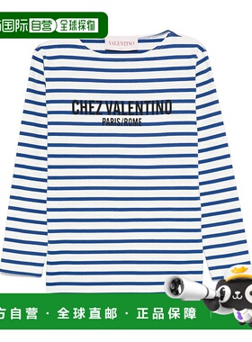 VALENTINO 女士T恤 BMG24C962CR1 SS2025 白色长袖上衣女装