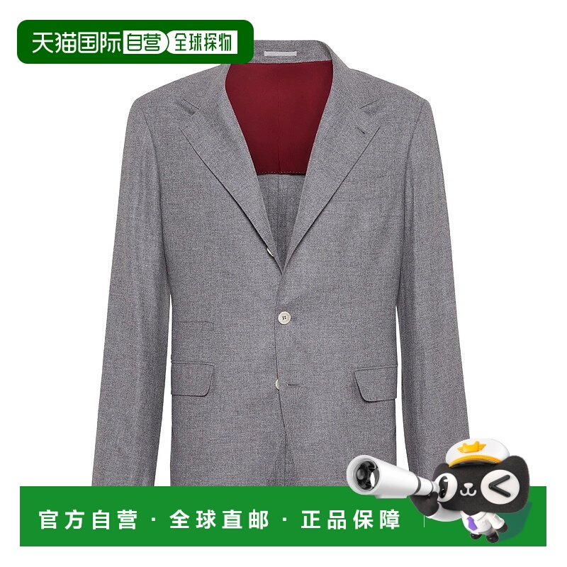 1h可退 BRUNELLO CUCINELLI 男士西服 MR4367BTDC591 AW2025