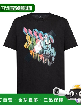 1h可退 潮奢 Paul Smith 男士 By and Polos T恤黑色T恤 M2R011RT