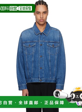 1h可退 潮奢 The Row 男士 蓝色 Seb 牛仔夹克 906W新款