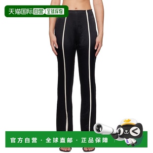 女士 黑色 Ratana 1h可退 NW24FWPA341休闲裤 Nanushka 长裤 潮奢