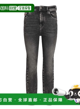 DIESEL 女士牛仔裤 A0359709L9302 AW2025 灰色 1984 SLANDY-HIGH