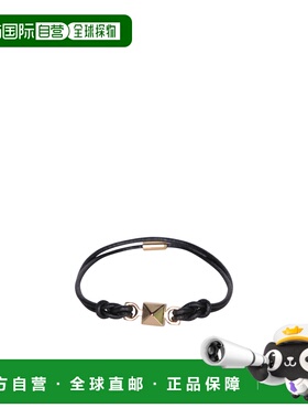 VALENTINO 男士手链手镯 4Y2J0R50CPV0NO AW2024 黑色