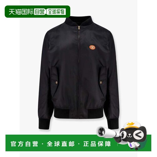valentino 华伦天奴 男士 徽标贴片拉链飞行员夹克 6V3CI1725CM
