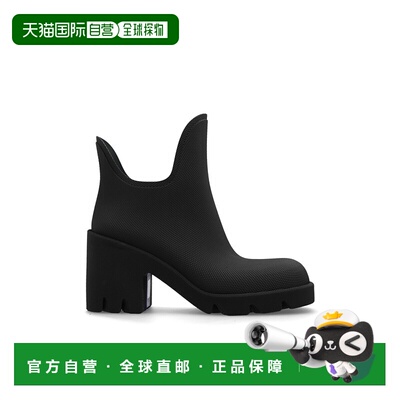 BURBERRY 女士靴子 8077784A1189BLACK CO 黑色 ?Marsh? heeled r