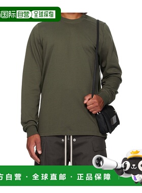 RICK OWENS 男士外套 RU02E1277BA25 AW2025 军绿色夹克