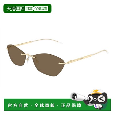 ALEXANDER MCQUEEN 男士太阳镜 AM0525S002 CO 金色