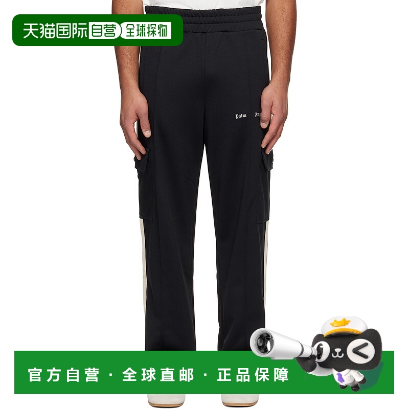 1h可退 潮奢 Palm Angels 棕榈天使 男士 黑色 Classic Logo Carg