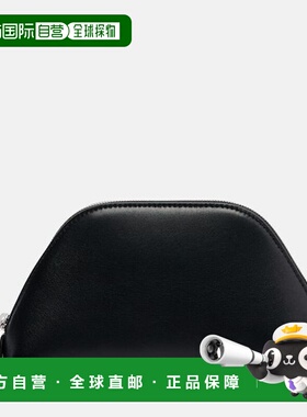 1h可退 潮奢 The Row 女士 Devon 迷你皮革手包 black黑色 舒适时