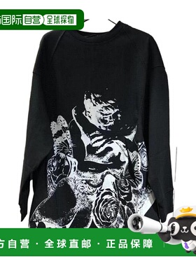 VALENTINO 女士针织毛衣 SB0MF03V4WR0NI SS2020 黑色长袖卫衣