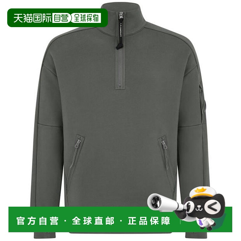 1h可退 潮奢 C.P. Company 男士 Lens 1/4拉链抓绒上衣