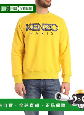 KENZO 男士卫衣 5SW0004MD39 SS2020 黄色 Kenzo Paris sweatshir
