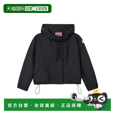 KENZO 女士西服 FF52OU1419NF99 SS2025 黑色 Windproof Jacket